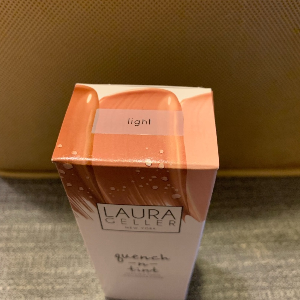 Quench n tint foundation. Light color. New in box